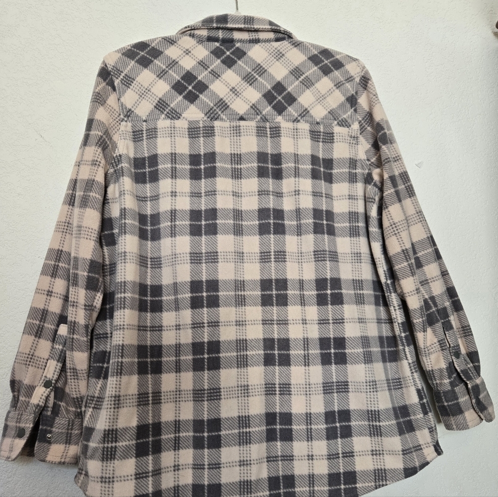 ONEILL Plaid Button-Up Shirt.Size L - Picture 11 of 12